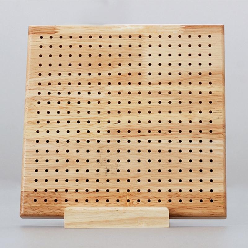 Crochet Blocking Board with Pin and Stand, Knitting Blocking Board for Granny Square Knitting and Crochet Project