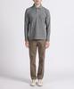 PANICALE Grey Comfort Collar Neck T-Shirt