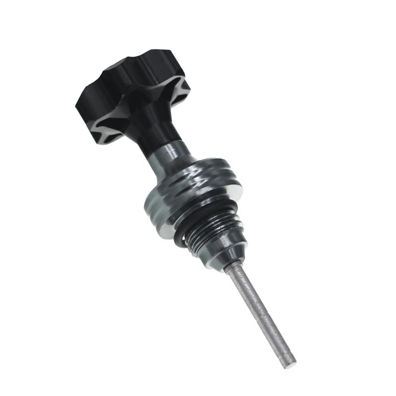 LMoDri Motorcycle Engine Oil Tank Dipstick Level Gauge Meter Motorbike Oil Cap ATV Dirt Pit Bike For GY6