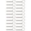 20 Pcs Sturdy Emergency Whistle Aluminum Alloy Survival Whistles Durable Safety Whistle  Camping