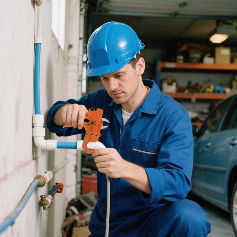 PVC Ratchet Pipe Cutter Water Tube Tubing Hose Cutter Scissor Knife PVC Tubing Shears For PVC PPR Pipe Maintenance
