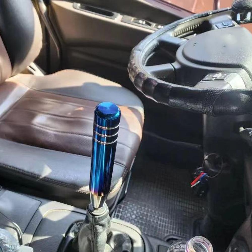 13CM (5.122inch) Car Shift Head Aluminum Alloy Car Shift Lever Solid Color Car Shift Torsion Head Automatic Shift Head