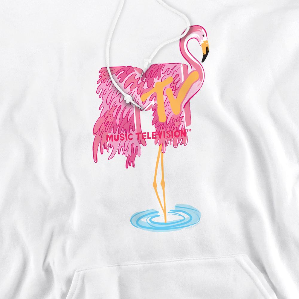 MTV Mens Flamingo Hoodie