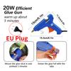 Car Dent Remover Kit EU Plug Glue Gun Dent Repair Tool Dent Puller Auto Paintless Repair Body Suction Cup Repair Tool for Car