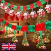 Merry Christmas Decorations Banner Garland Santa Claus Xmas Tree Party Hanging Ornaments Navidad Noel Happy New Year Home Decor