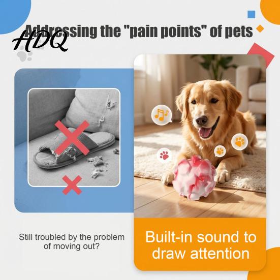 Funny Squeaky Toys for Pets Dog Balls Durable TPR Interactive Pet Toy Teeth Cleaning Soft Massage Star Texture Toy Small Medium And Large Dogs Safe