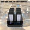 Restaurant-Pager 16 Untersetzer Paging-System Max. 98 Kinderbetreuungs-Pager Kabelloses Paging Warteschlangen-Rufsystem Touchscreen mit Vibration, Blinken und