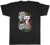 Funny Ferrets Unisexs TShirt Who Needs a TV Tee Gift