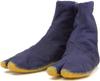 H Festival Tabi, New Barefoot Tabi II, 7-Piece Set, Navy Blue, 25.0 Cm