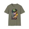 Anime Soft TShirt Izuku Midoriya Unisex Jl Anime Front Printed
