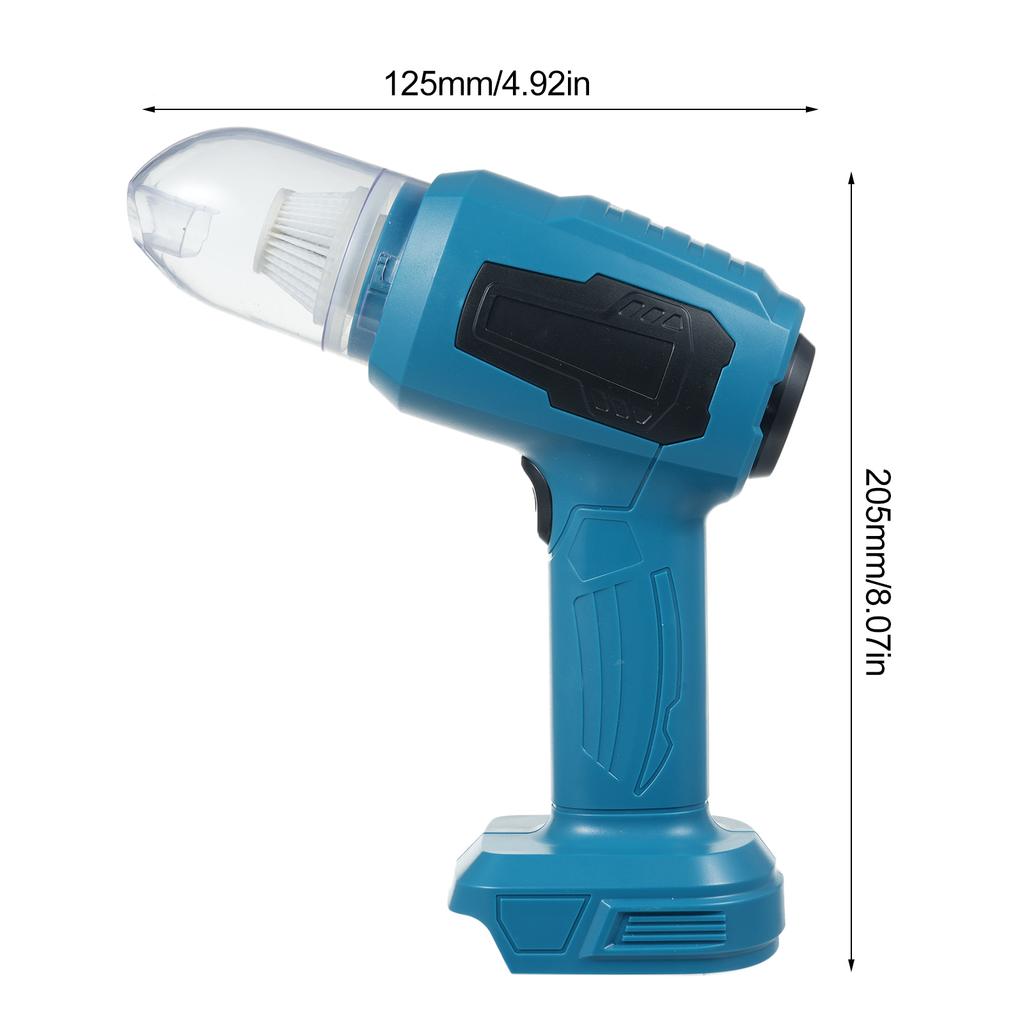 4in1 Portable Vacuum Cleaner High Power 16000PA Suction Handheld Car Vacuum with 1500mAh Battery