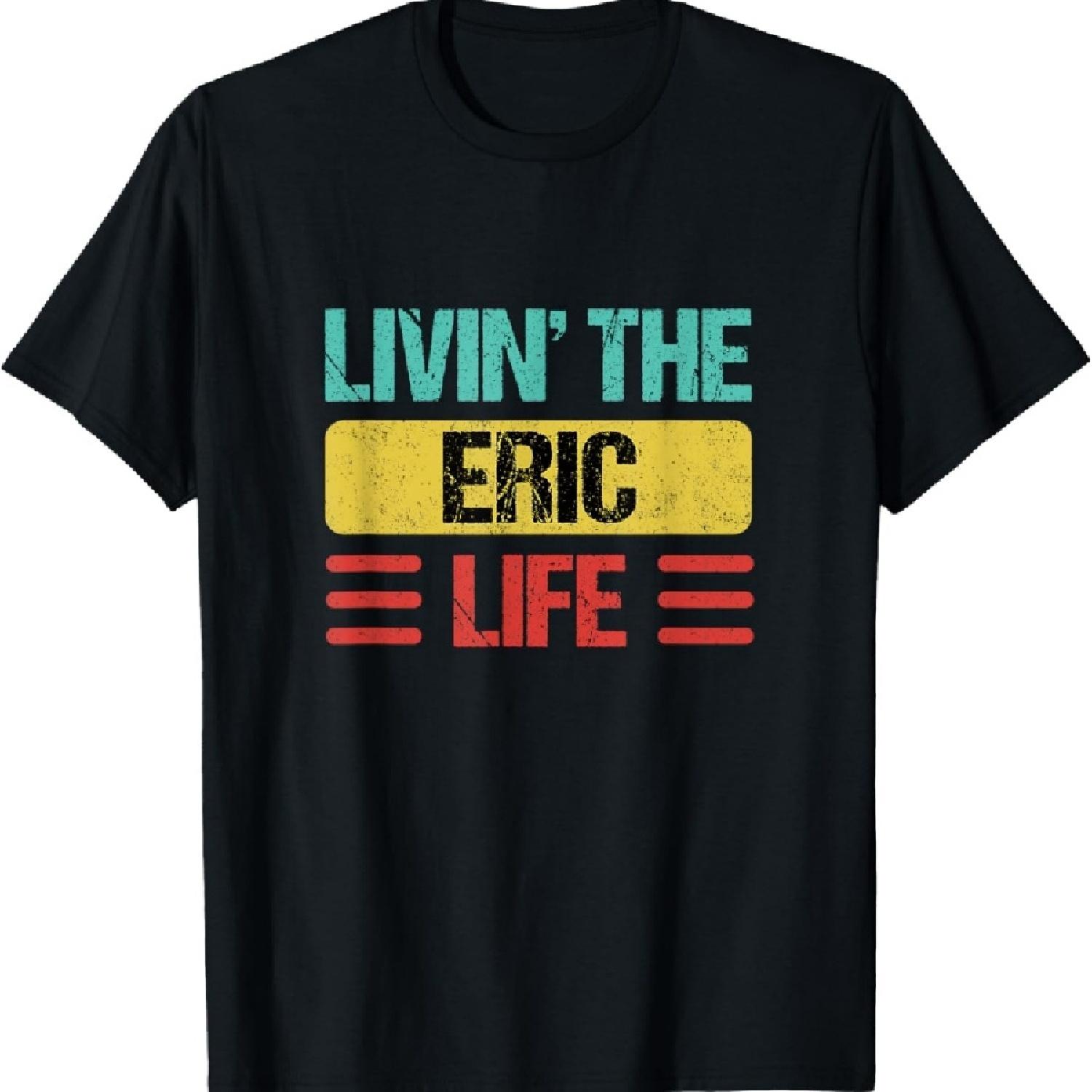 

Eric Name T-Shirt L чорний