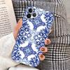 Blue and white porcelain Phone Case for iPhone 15 8 7 6 6S Plus X SE 2020 XR XS 14 11 12 13 Mini Pro Max Mobile Case