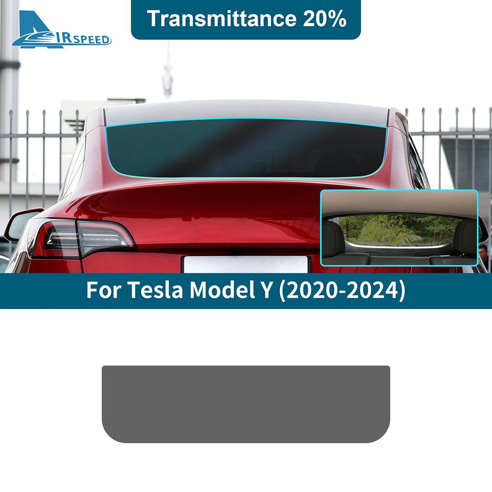 Car Front Rear Window Solar UV Protector Summer Tint Film Precut For Tesla Model Y ModelY 2020 2025 2025 2025 2025 Accessories