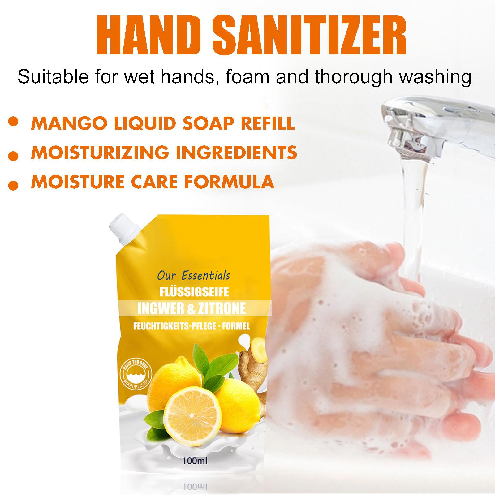 

Gentle Hand For Hand Cleaning, Stain Removal, Moisturizing, Long Lasting Retention, Portable Hand 100ML One Size