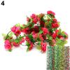 Monoceros Garden Home Wedding Party Decor Fake Flower Garland Artificial Rose Blossom Vine