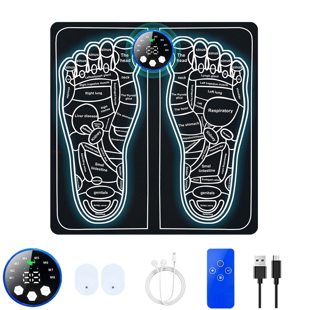 EMS Foot Stimulator Pad – Electric Foot Massager Mat for Plantar Pain Relief, Circulation & Relaxation