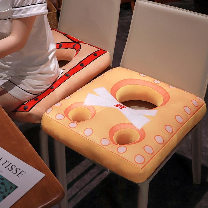 New creative funny shackles throw pillow seat cushion waist Halloween props photo plush toy props girlfriend gifts