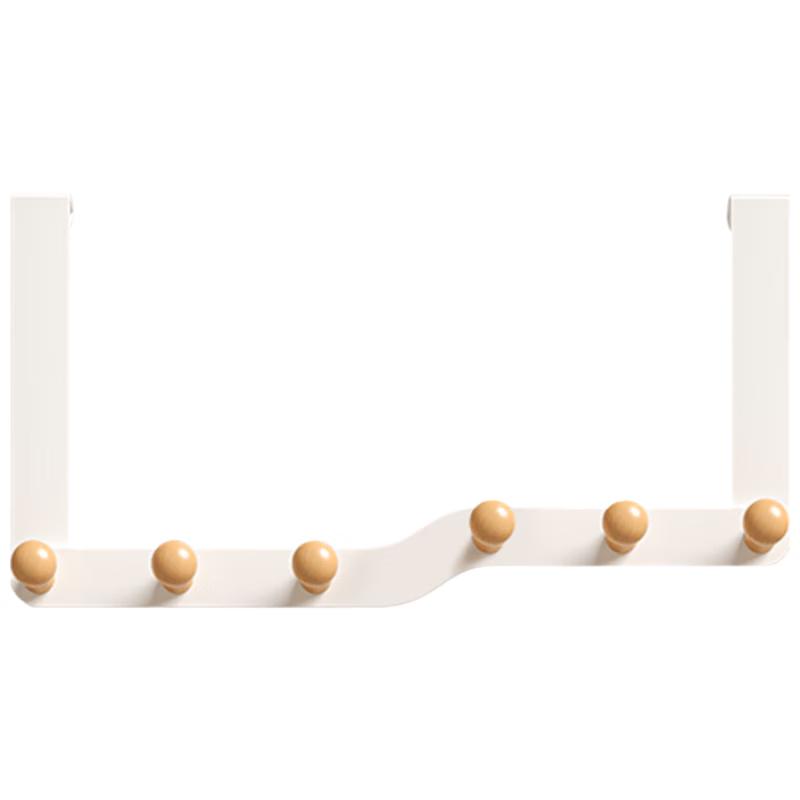 MNS-135 Punch-Free Over-the-Door Hook Rack