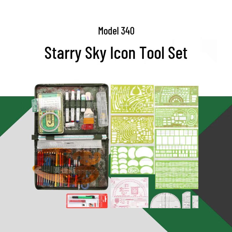 Mojies Topographic Plotting Tool Kit