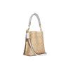 Coach Mollie Classic Metal Logo Bucket Bag Women Handbags Khaki CA582-IMDQC