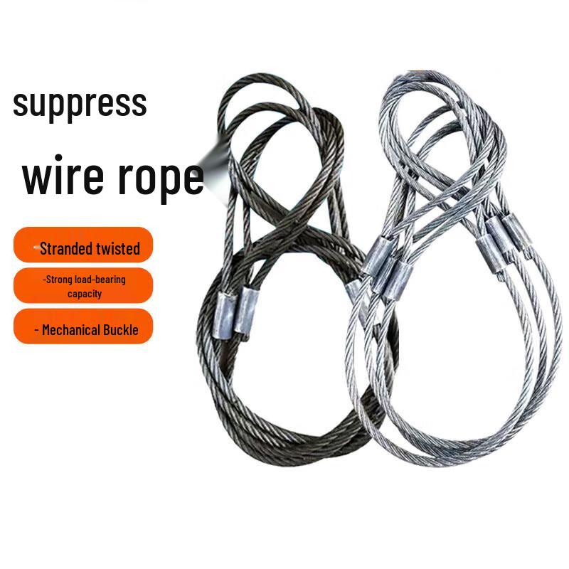 

Jixiong Outdoor Heavy-Duty Steel Wire Rope with Double Buckle