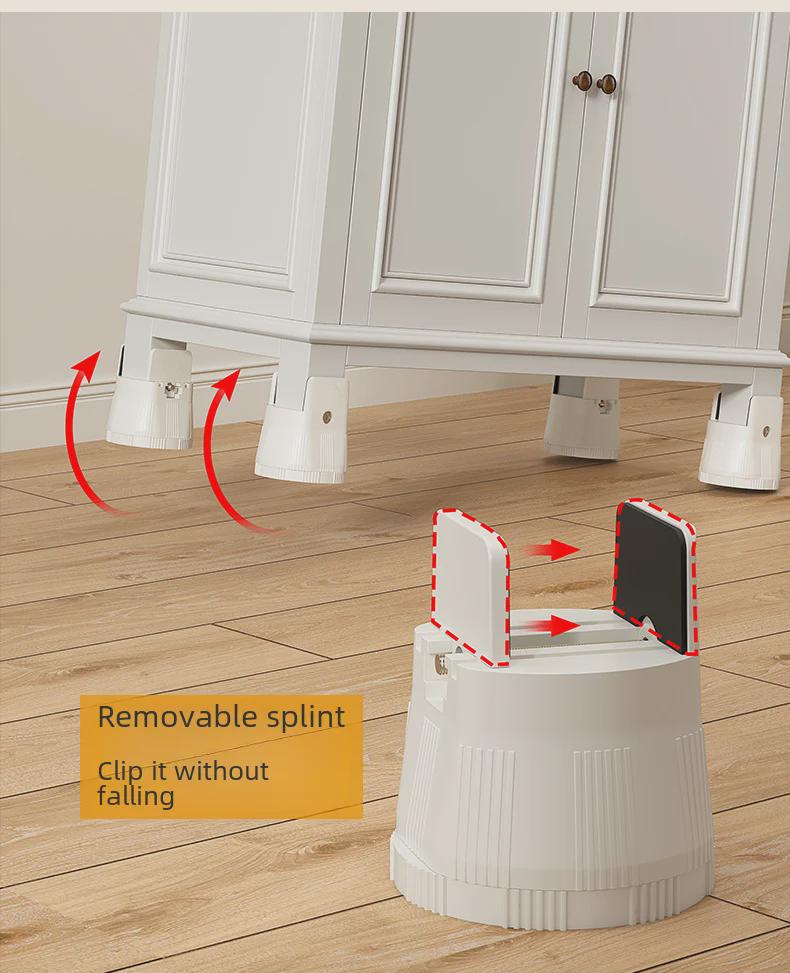 Adjustable Furniture Feet: Heightened Bed, Table, Sofa & TV Cabinet Support Pads