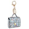 Mini Bag Keychain With Geometric Pattern For Fashionable Backpack Accessories