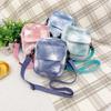 Plátěná crossbody taška s batikovaným vzorem, taška přes rameno s nastavitelným ramenním popruhem, taška na telefon, crossbody peněženka pro každodenní život, cestování, ulici