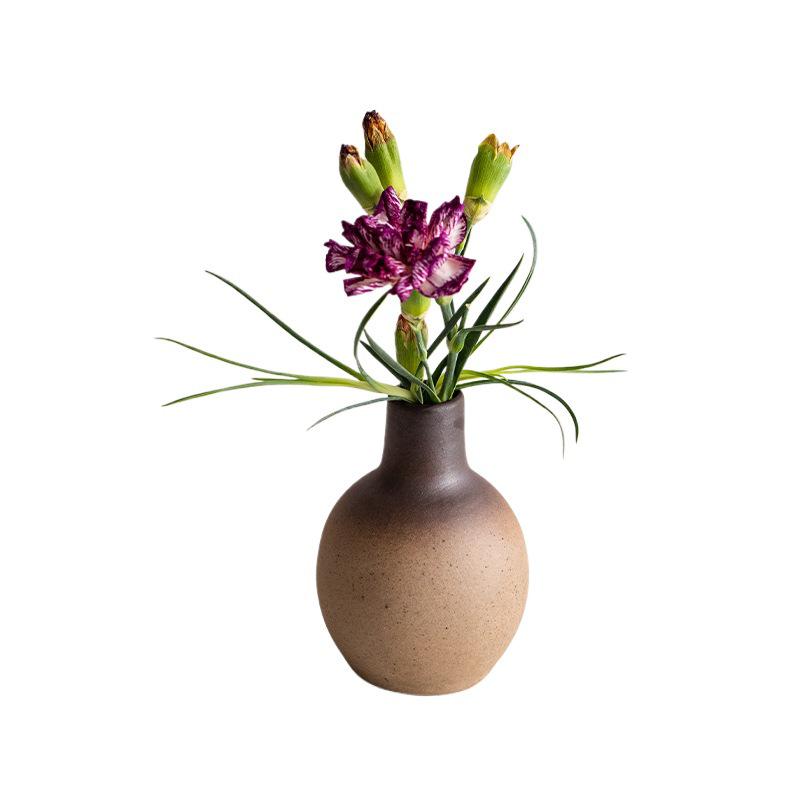 Retro Ceramic Vase for Dry Flowers & Green Plants - Living Room & Study Decor