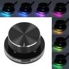 USB Volume Control Knob 360 Degree Rotating Professional USB Volume Control Multimedia Controller Knob Acrylic Plastic for PC