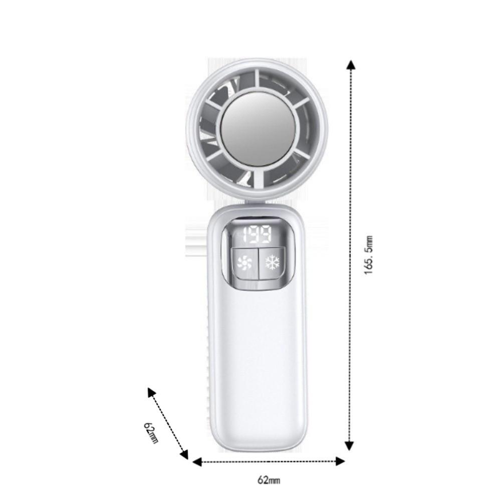 Cooling Ice Cooler Turbo Jet Fan USB Rechargeable Cooling Fan Ice Cooler Fan  Outdoor Travel Office