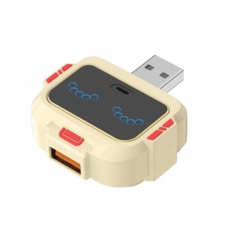 Voice Extender Smart USB Socket Converter Lamp USB Converter Socket Office Use