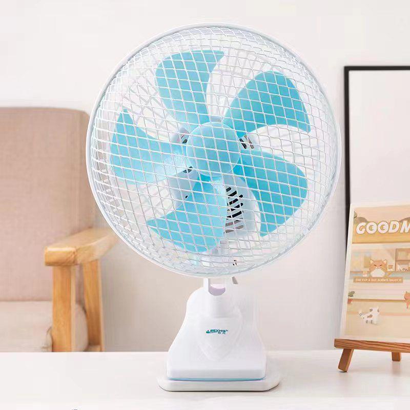 Compact Silent Clip-on Desktop Fan for Home, Office, Dorm, or Bedside