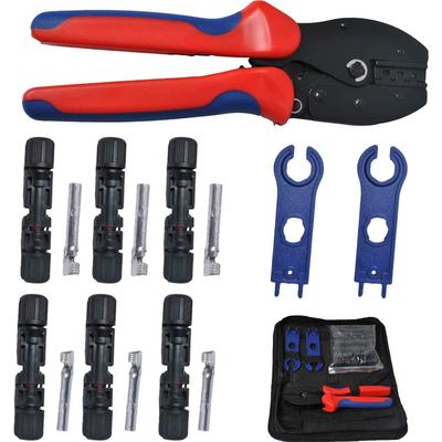 Ligefoy MC4 Connector Solar Panel Crimping MC4 Crimping Compatible with MC4 Connectors and for Connecting Set of 6 Solar 2 Installation and Storage