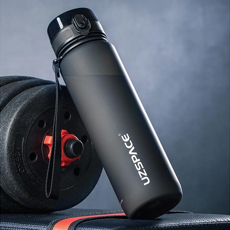 Sports Water Bottle Tritan Plastic Drink Bottle water BPA Free hydro flask Shaker Outdoor Travel Portable Leakproof Drinkware