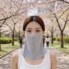 Breathable Cabin-style Face Shield Thin Cycling Mask Sunshade Sunscreen Face Cover  Sun Protection