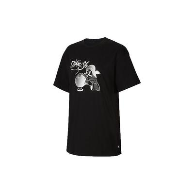 SB Fortune Print Skateboarding Short Sleeve Tee Men Tops Black CW1457-010