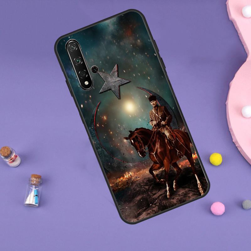 Türkei Mustafa Kemal Atatürk Für Huawei Nova 7i 8i 11i 12i 12s 9 10 SE Y60 Y61 Y70 Y72 Y73 Y90 Y91 P20 P40 P30 Lite Hülle