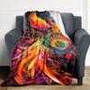 1pc Fantasy Artwork Lightweight Flannel Blanket, Comfortable and Warm Blanket, for Office and Camping Sofa Bed, Livingroom092