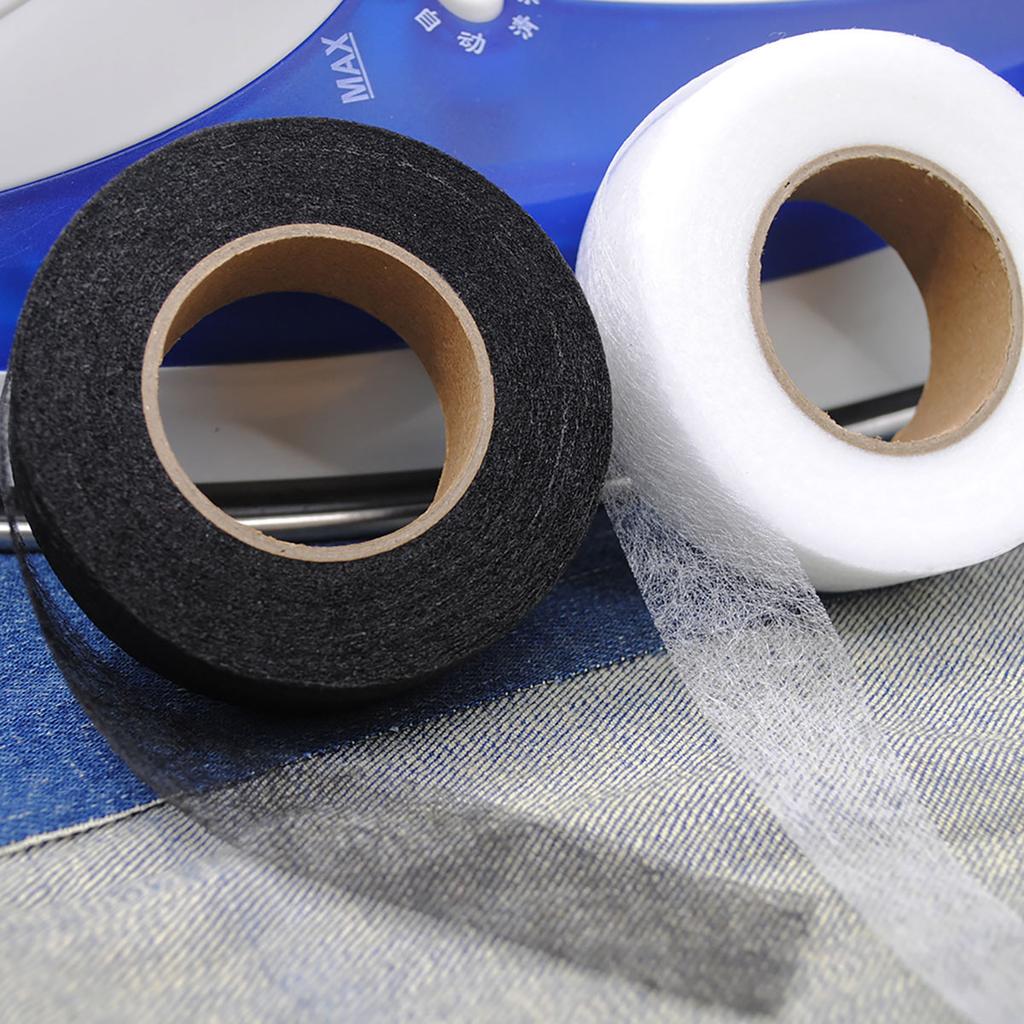 24M Pants Hem Tape Self-Adhesive Edge Shorten Paste Tape DIY Tools for Jean Clothes Length Shorten Household Sewing Accessories