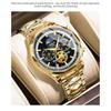 Star Moon Phase Watches Men Top Brand Luxury Automatic Watch for Men Luminous Waterproof Stainless Steel Quartz Clock