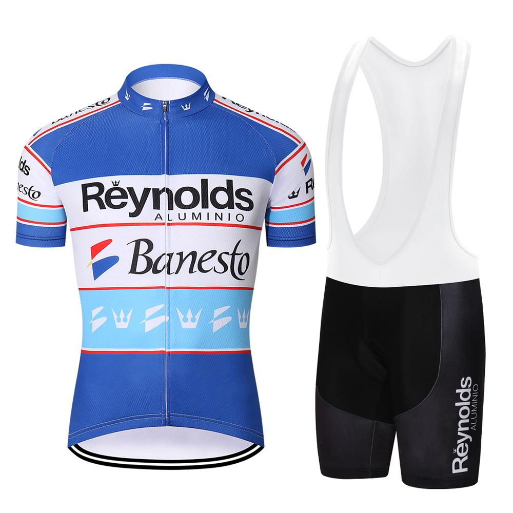 Summer Breathable 2026 Reynolds Men Cycling Jersey Maillot Set Short Polo Shirt Clothing Mtb Bib Participating Teams Enduro Cycl Clothes