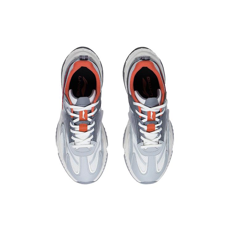 Li Ning Xingji Classic Cushioning Slip Resistant Abrasion Resistant Breathable Low top Sports Casual Shoes Men's AGCS263-3