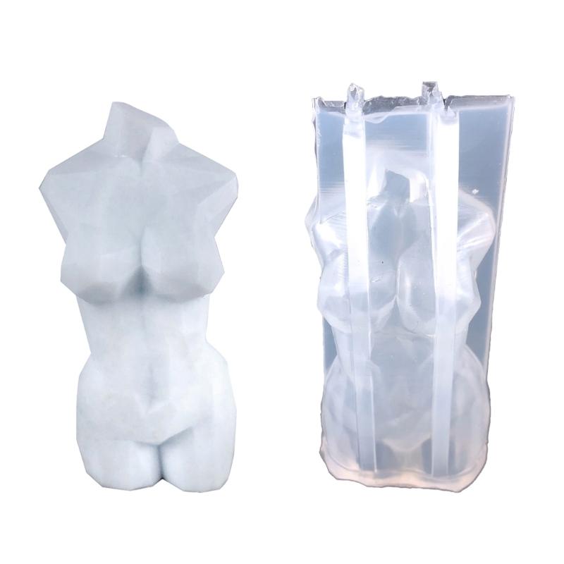 

3D европейская статуя человеческого тела, декор, свеча, силиконовая форма, эпоксидная смола, сделай сам, украшения для изготовления мыла, украшения для дома S