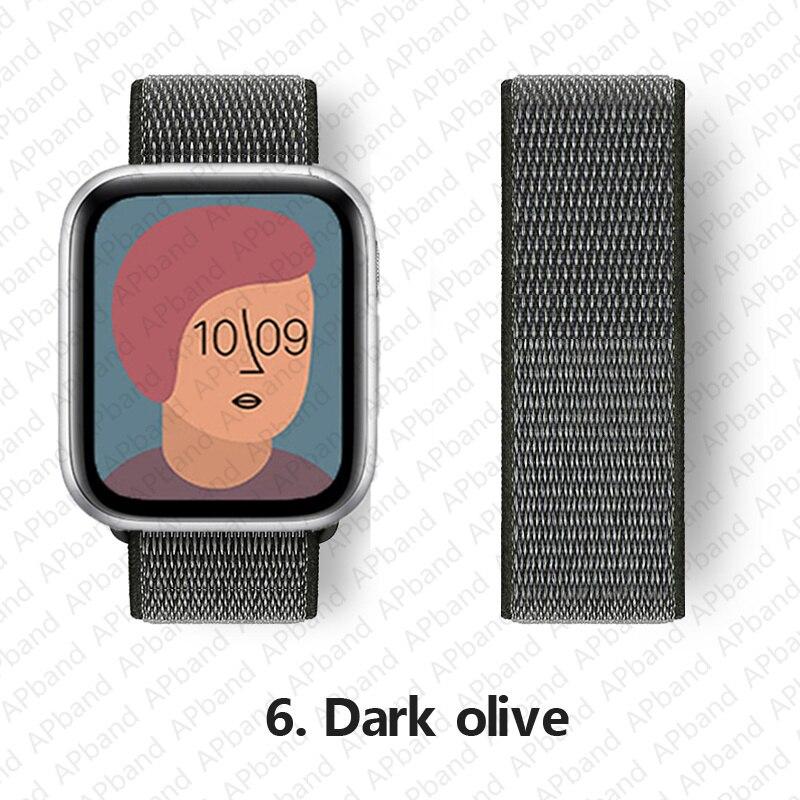 Nylon Band Voor Apple horlogeband 44mm 40mm 42mm 38mm 41mm 45mm 41 45 smartwatch polsband riem lus armband iWatch 3 4 5 se 6 7