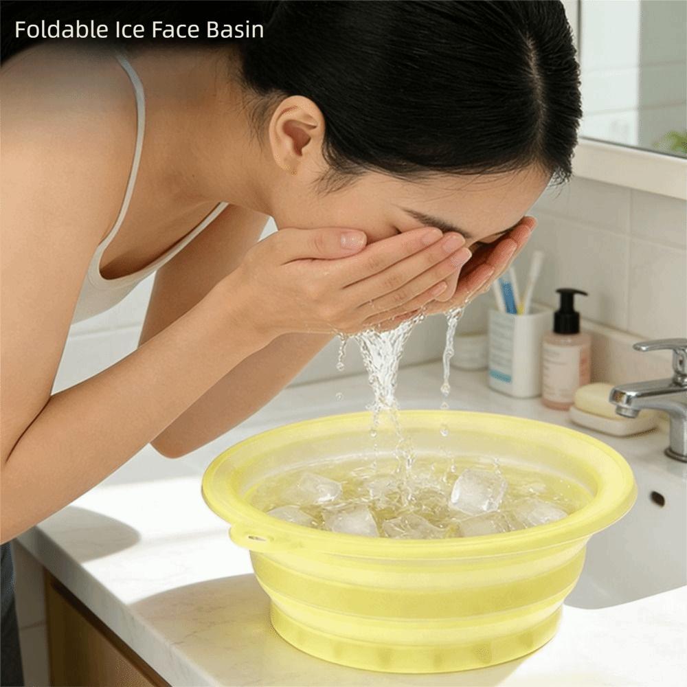 Vasca da Bagno con Ghiaccio per Alleviare lo Stress Secchio Pieghevole Lavabo con Ghiaccio Lavabo per Bagno con Ghiaccio per Donne Ragazze