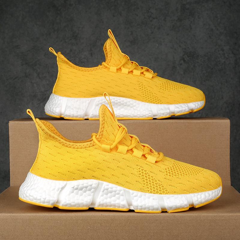 Новые весенние ультрамягкие и легкие летние дышащие ультралегкие мягкие сетчатые кроссовки большого размера для бега 36