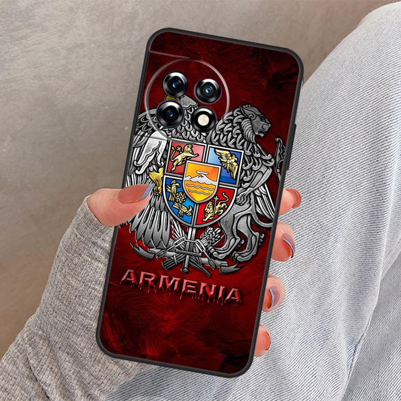 Armenia Armenian Flag Cover For OnePlus Nord 4 3 CE 2 Lite N20 N10 N30 OnePlus 8T 10T 13 13R 12 12R 11 10 Pro Case