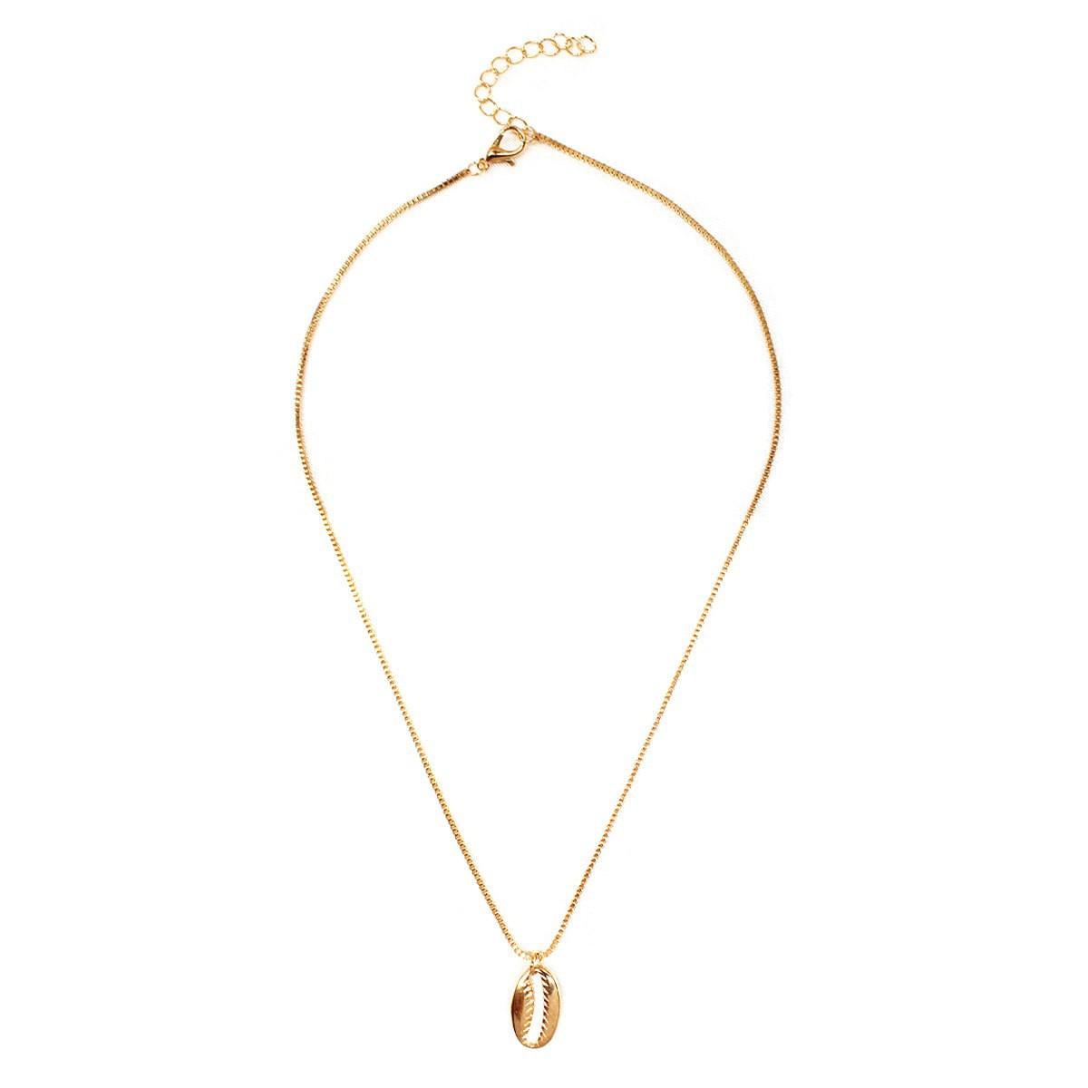 

Fashion new products, personalized and creative gold-plated shell necklace necklace necklace jewelry